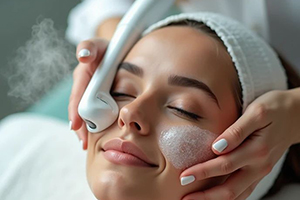 A professional rider on a horse